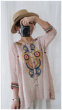 Multicolour Embroidered Top