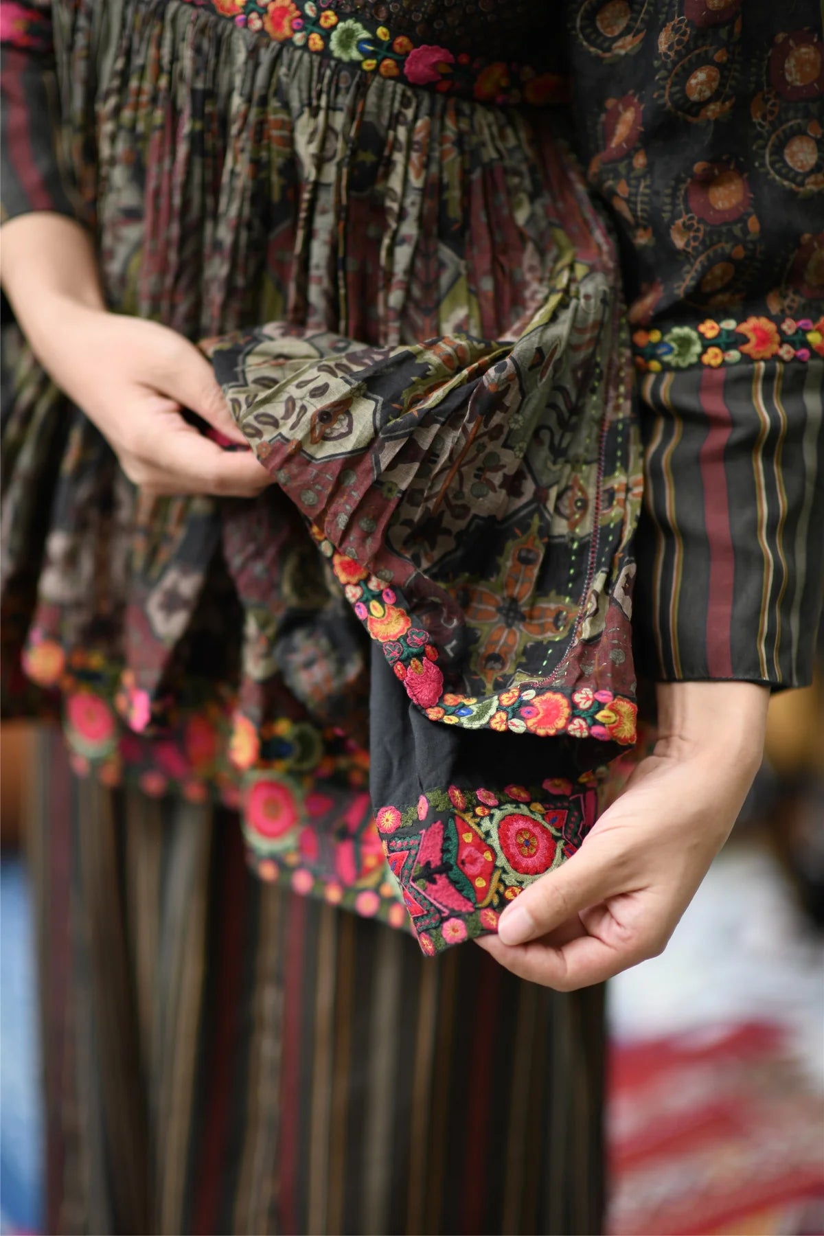 Ethnic Printed Short Kurti Top