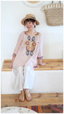 Multicolour Embroidered Top